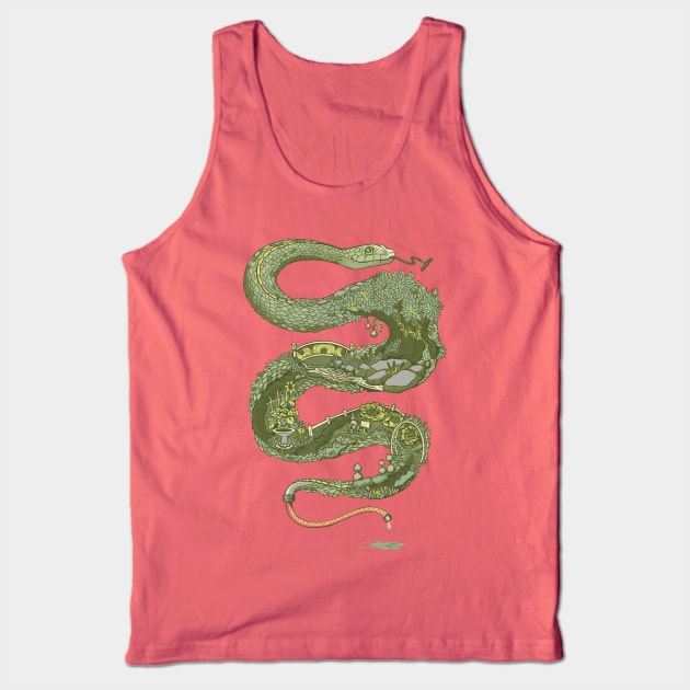 Garden Snake Tank Top by Made With Awesome